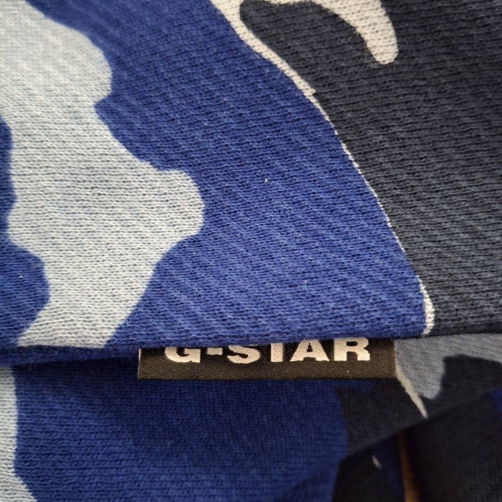 NWT G-Star RAW Camo Sweatshirt With Ribbed Neck, Cuff & Bottom_2 - Picture 7 of 10